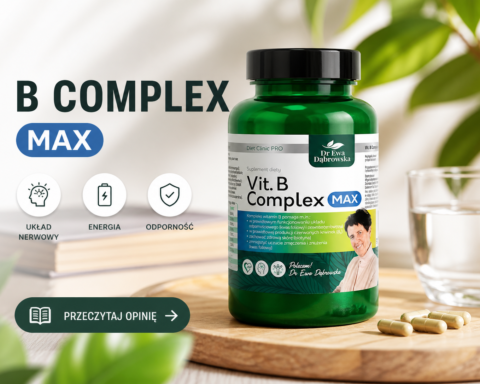 Dr Ewa Dąbrowska: Witamina B Complex Max