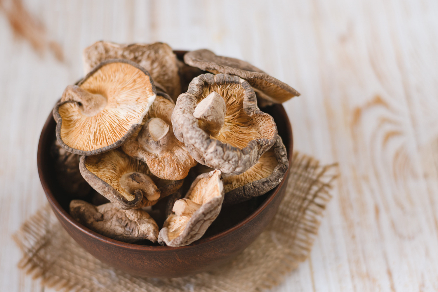 Grzyby Shiitake mogą powodować alergie